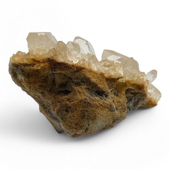 410g Clear Quartz Crystal Cluster Natural Raw Mineral Specimen Healing Display - Picture 3 of 6